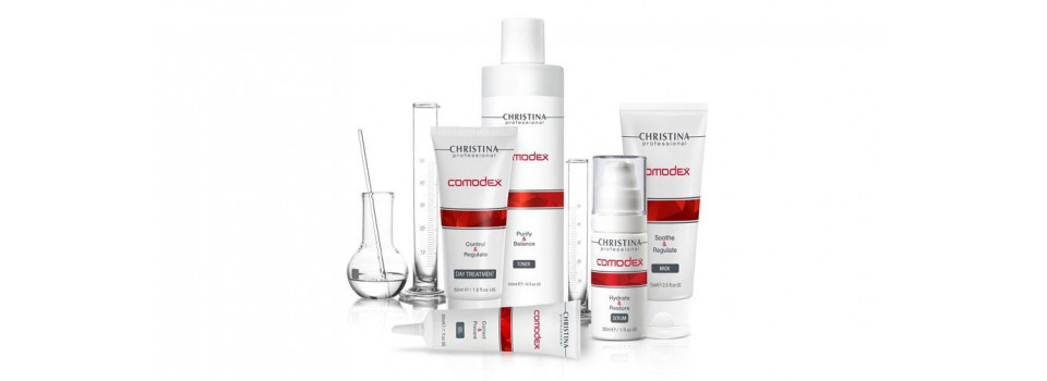Comodex от Christina — очищающая линия для жирной и комбинированной кожи