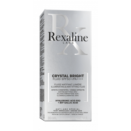 Rexaline Crystal Bright флюид для сияния кожи лица spf50+ 30 мл Rexaline Crystal Bright флюид для сияния кожи лица spf50+ 30 мл